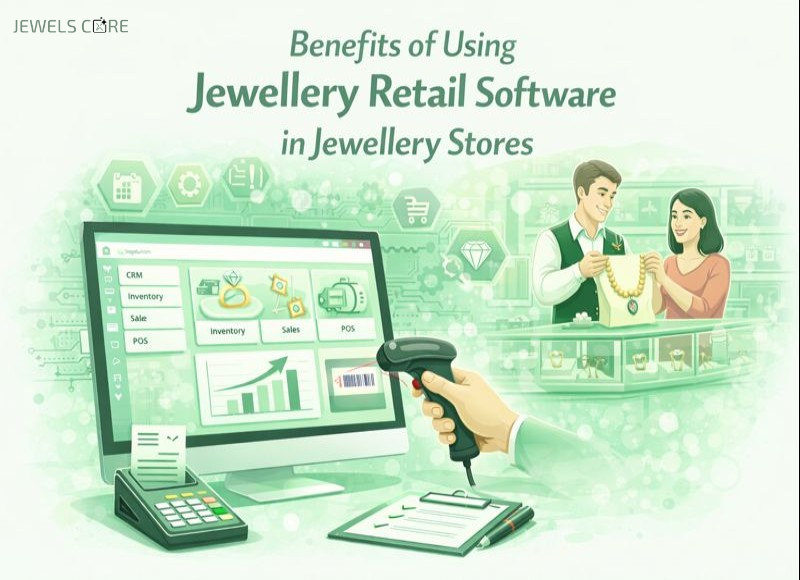 Jewels core Top Benefits of Using Jewellery Retail Software in Jewellery Stores